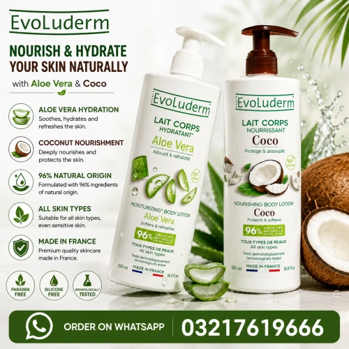 Aloe Vera Coconut Moisturizing Body Cream