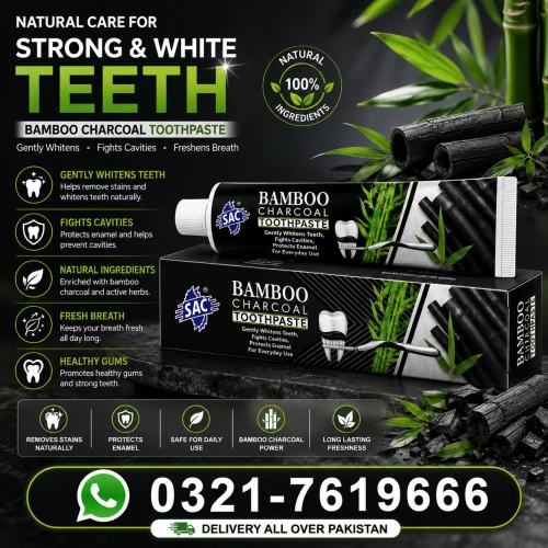 Bamboo Charcoal Black Toothpaste