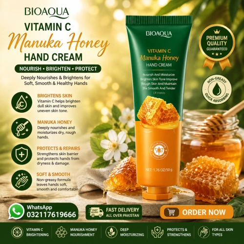 Bioaqua Vitamin E Manuka Honey Hand Cream
