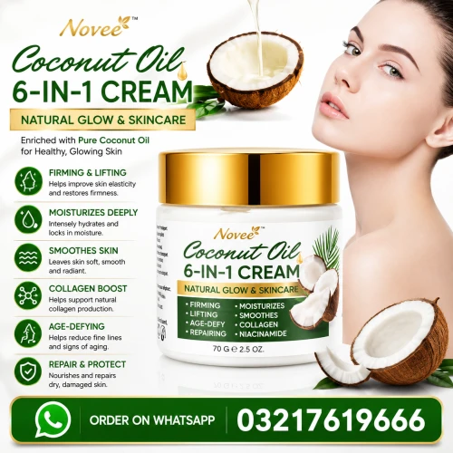Coconut Oil 6 In 1 Cream