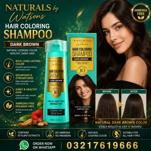 Conatural Hair Coloring Shampoo