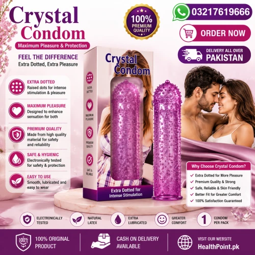 Crystal Silicon Washable Reusable Condom