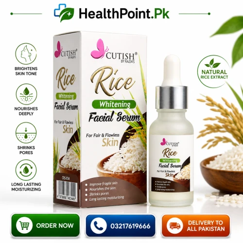 Cutish Rice Ultra Face Glowing Facial Serum Price in Pakistan