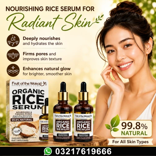 Fruit Of The Wokali Organic Rice Serum