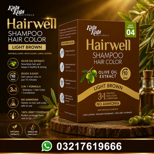Hairwell Shampoo Hair Color