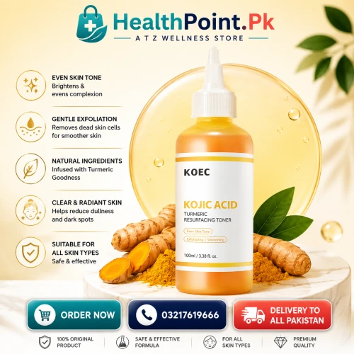 Kojic Acid & Turmeric Brightening Toner Serum Price in Pakistan