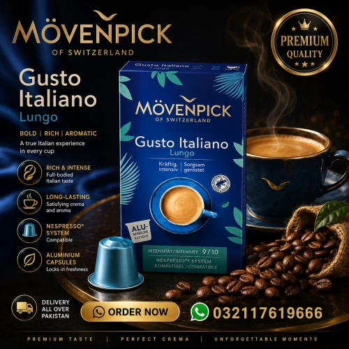 Movenpick Gusto Italiano Lungo Coffee