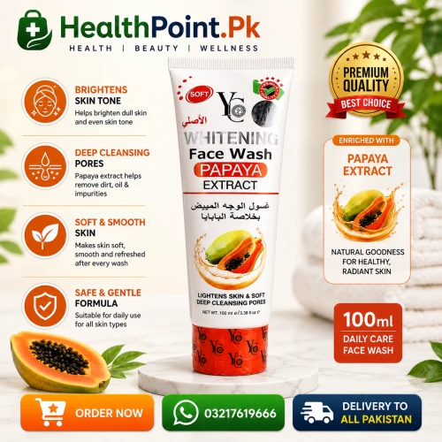 Papaya Brightening Face Wash in Pakistan