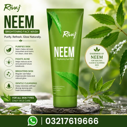 Rivaj Neem Whitening Face Wash In Pakistan