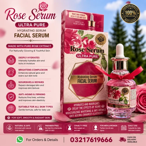 Rose Serum Ultra Pure Price In Pakistan