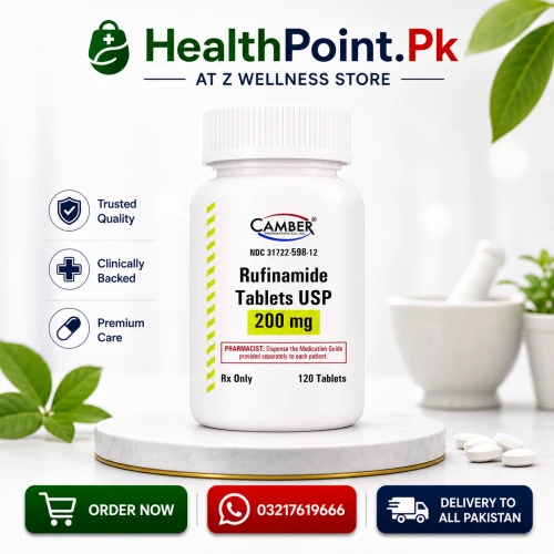 Rufinamide Tablets USP 200mg in Pakistan
