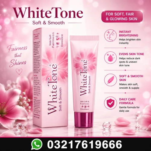 White Tone Soft And Smooth Face Cream