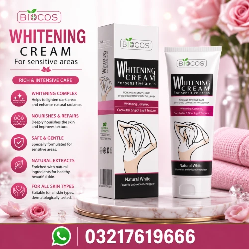 Whitening Cream for Sensitive areas