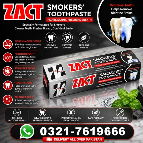 Zact Smoker Toothpaste